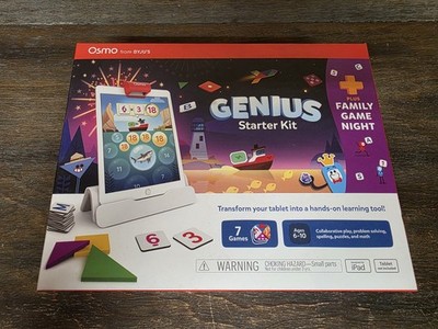 Osmo Genius Starter Kit for iPad - Educational Learning Games - Ages 6-10