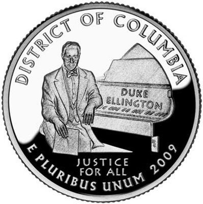 2009 P District Colum, U.S Territory State Quarter. Uncirculated from US Mint   