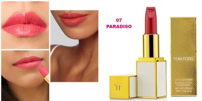 Tom Ford 07 PARADISO Lip Color Sheer Lipstick Full Size 0.10 OZ NIB