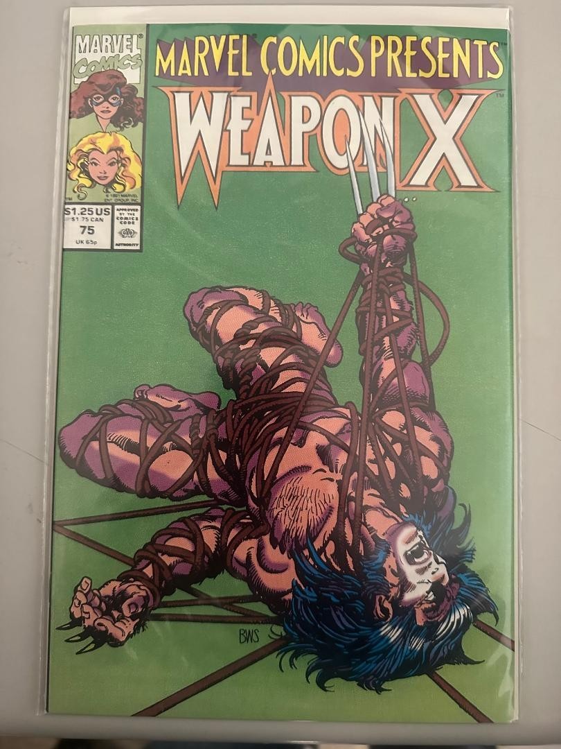 Marvel Comics Presents #75 Weapon X Wolverine Marvel Comics