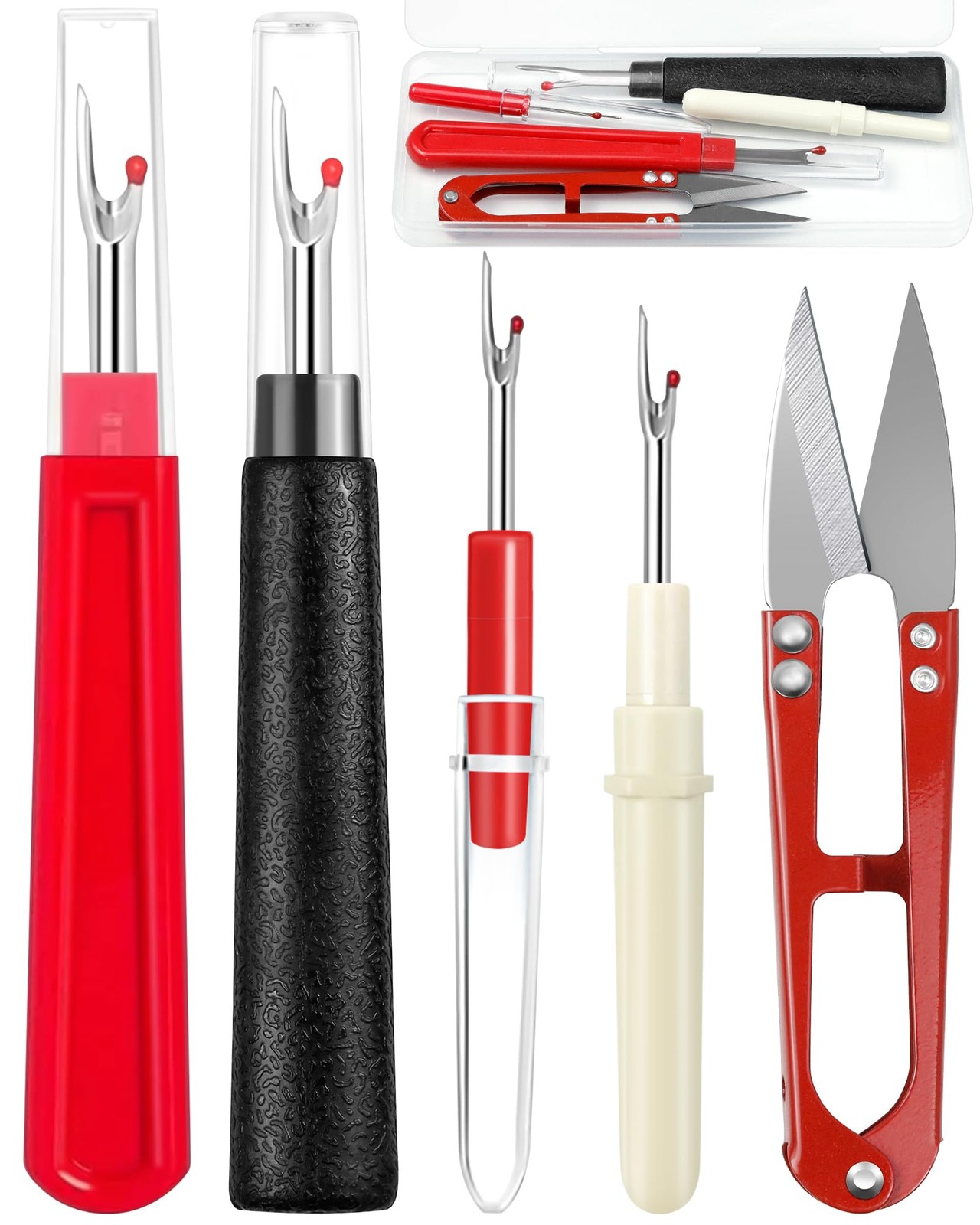 Seam Rippers for Sewing &ndash; 2 Big and 2 Small Stitch Remover