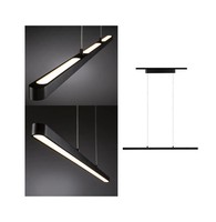 Urail Pendel Lento 1800Lm 41W 2700K Dimmbar 230V Schwarz Matt