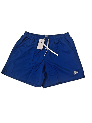 #ad Nike Club Woven Standard Fit Mid Thigh Length Blue Shorts AR2382 480 M XL $31.99