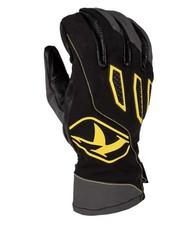 Klim Spool GTX Gloves KM3430 Black Yellow Tri...