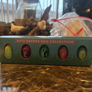 SALE White House Easter Roll Wooden Eggs 2013 Collection 