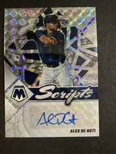 2022 Panini Mosaic Scripts Mosaic Prizm Alex De Goti #SC-ADG Auto