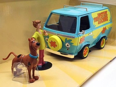 Jada Maßstab 1:24 Modellauto 31720 - Mystery Machine Shaggy & Scooby Doo - blau