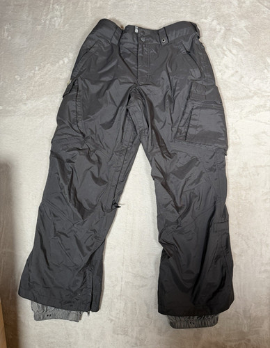 Burton Cargo Men's Black Snow Pants S Regular 28W x 32 Inseam Pockets