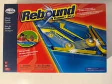 Rebound Board Game Tabletop 2013 Mattel Shuffleboard Pavilion Toys R Us Complete