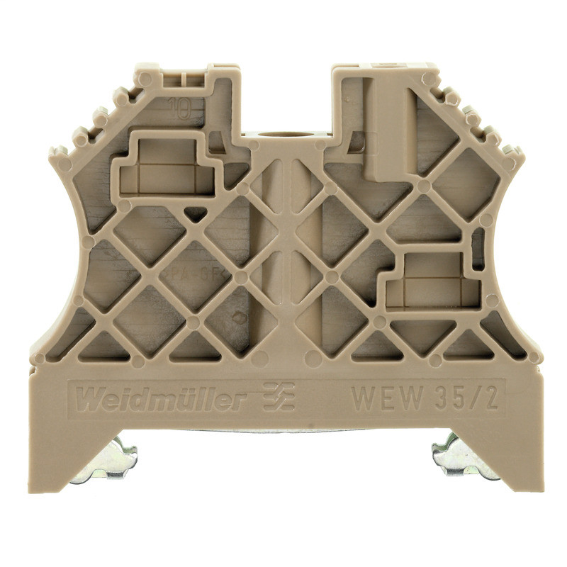 Weidmuller 1061200000 WEW35/2 End Bracket Direct Mount Terminal Block