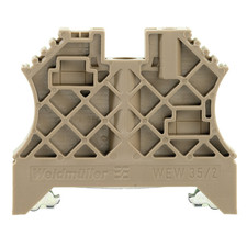 Weidmuller 1061200000 WEW35/2 End Bracket Direct Mount Terminal Block