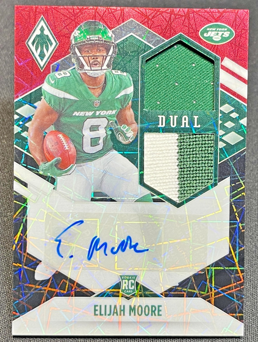 Elijah Moore Panini Phoenix Rps Rookie Auto Jersey #EMO Base