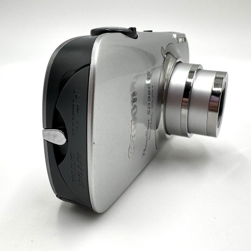 Canon PowerShot SD960 IS fotocamera digitale ELPH 12,1MP argento con accessori TESTATA - Foto 3 di 9