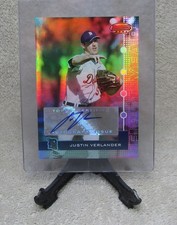 JUSTIN VERLANDER 2005 Bowman's Best MLB AUTO Rookie Card #102 Serial #875/974