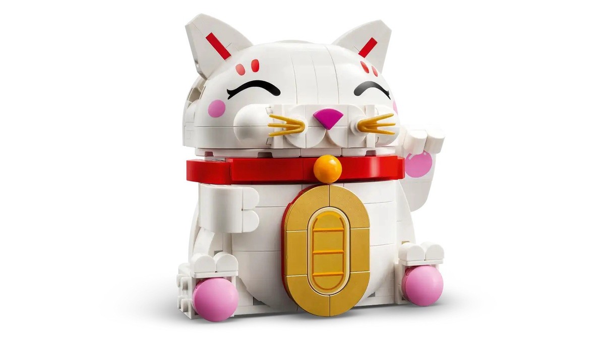 【LUCKY】 Waving Cat: Solar-Powered Maneki Neko | J-Life – J-Life