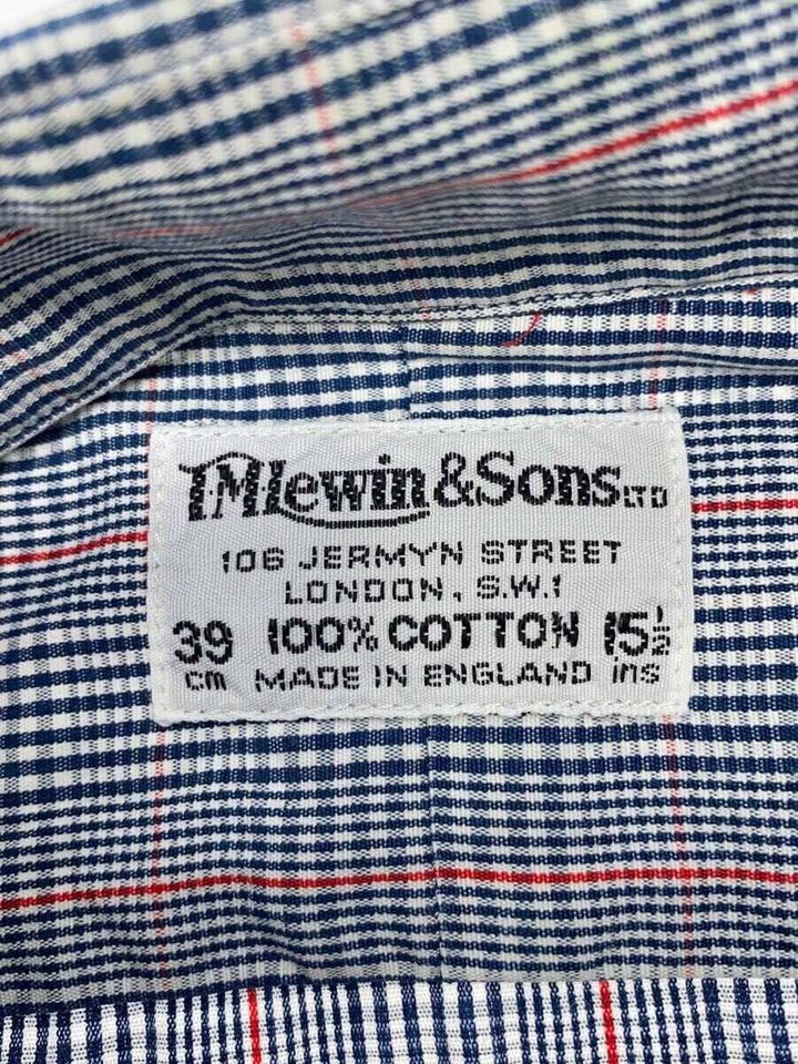 Other brands BRITISH VINTAGE T M LEWIN SONS Long sleeve shirt 15 5