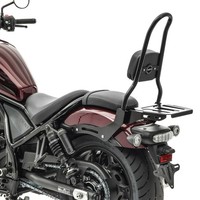 Sissy Bar L3 FüR Honda Rebel 1100 21-26 Mit GepäCkträGer Schwarz