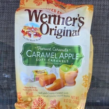 8.57 oz Werther's Caramel Apple Soft Caramels Limited Edition Candy BB 8-31-26