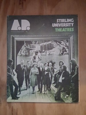 AD Architecture Design Magazine March 1973 Stirlinf Theatres 3 1973