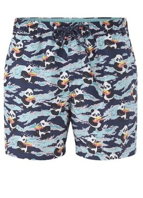 Panda Bear Men's 3XL Super Soaker Swim Trunk UPF 50 Pockets 6'' Inseam 48-50 New 