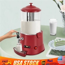 10L Commercial Hot Chocolate Maker Coffee Chocolate Dispenser Warmer Heater 400W