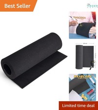 Black EVA Foam Sheet Roll 13.9 x 59 Rectangular 5mm Thick Craft Cosplay DIY