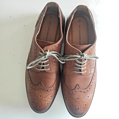chaussure en cuir marron de TAYLOR et WRIGHT TAILLE 43 - Photo 1/4