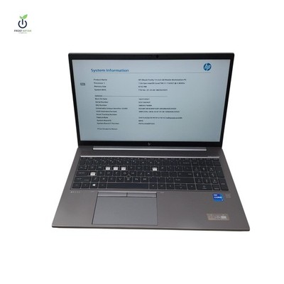 HP ZBOOK FIREFLY 15 G8 i7-1165G7@2.80GHz 8GB No SSD/Batt/OS Grade D [DEFECTIVE]