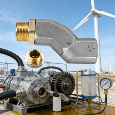 #ad 3 4 Inch NPT Fuel Connector: 360° Swivel Leak Proof for Easy Refueling $13.86