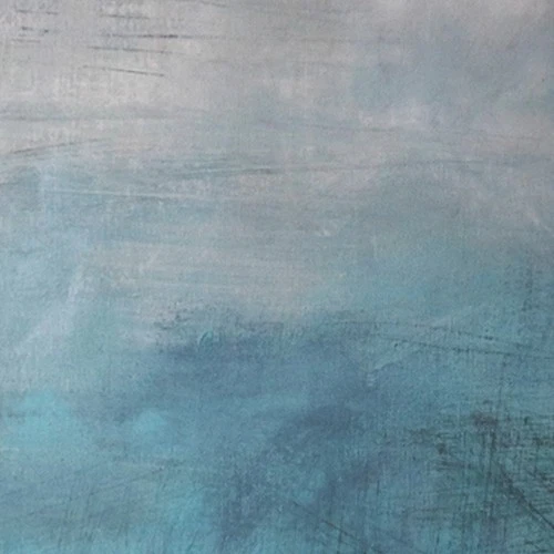 Uttermost 32346 Serenity Paused 45" x 45" Framed Abstract Drawing - Blue - Picture 2 of 5