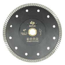 DiaPlus Thin Dry Blade (8mm) for Cutting Porcelain, Tile, and Thasos-6 INCH