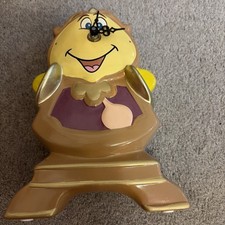Disney Beauty & The Beast Cogsworth Clock Ornament Collectable, not working 