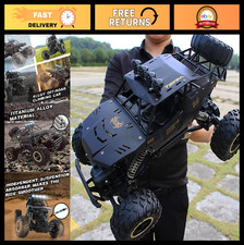 1:12 Off-Road RC Truck, 4x4 Remote Control Car with LED Headlights, All Terrain
