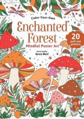 Grace West Enchanted Forest (Taschenbuch) Mindful Poster Art