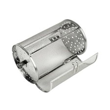 Rotisserie Basket Sturdy Roasting Basket with Latch Convenient for Oven