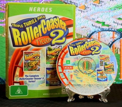 RollerCoaster Tycoon 2 Triple Thrill Pack Retro PC Game Heroes Edition [Tested]