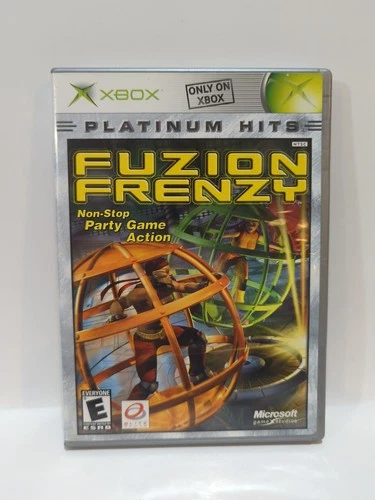 Fuzion Frenzy (Microsoft Original Xbox) Platinum Hits, complete, and tested.