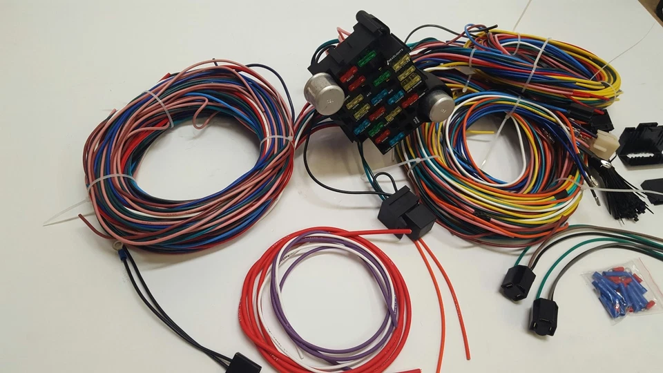 Kit de cables de cableado Delco 1961-1964 Chevrolet Chevy Impala Bel Air Biscayne Foto 2 de 4