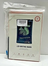 LCD Writing Tablet 8.5 X 6 Inch Electronic Drawing Pads Doodle Board Kid (Red)