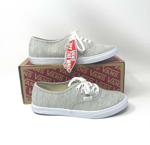 vans authentic lo pro gray