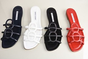manolo flat sandals