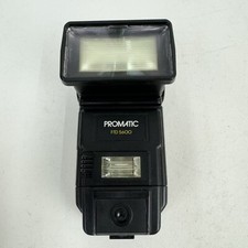 PROMATIC / Promaster FTD 5600 Electronic Shoe Mount Flash Canon AE-1 Tested