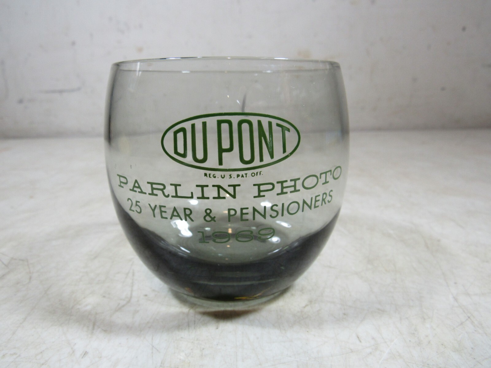 Rare Vintage 1969 DuPont Parlin Photo 25 Year & Pensioners Drinking