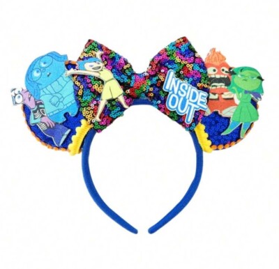Inside Out Disney Ears headband DLR/WDW - Inside Out 2 - Create Your Own Headband - Headband  main image 3