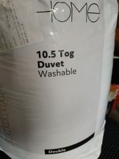 NEW SAINSBURY'S HOME WASHABLE DUVET - LARGE  DOUBLE - 10.5 TOG - 200*200 cm