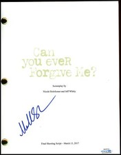Marielle Heller "Can You Ever Forgive Me?" AUTOGRAPH Signed Script Screenplay