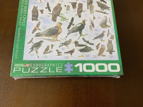Euro Graphics Birds of Prey and Owls jigsaw Puzzle 1000 Pieces USA 2015 - Picture 2 of 6