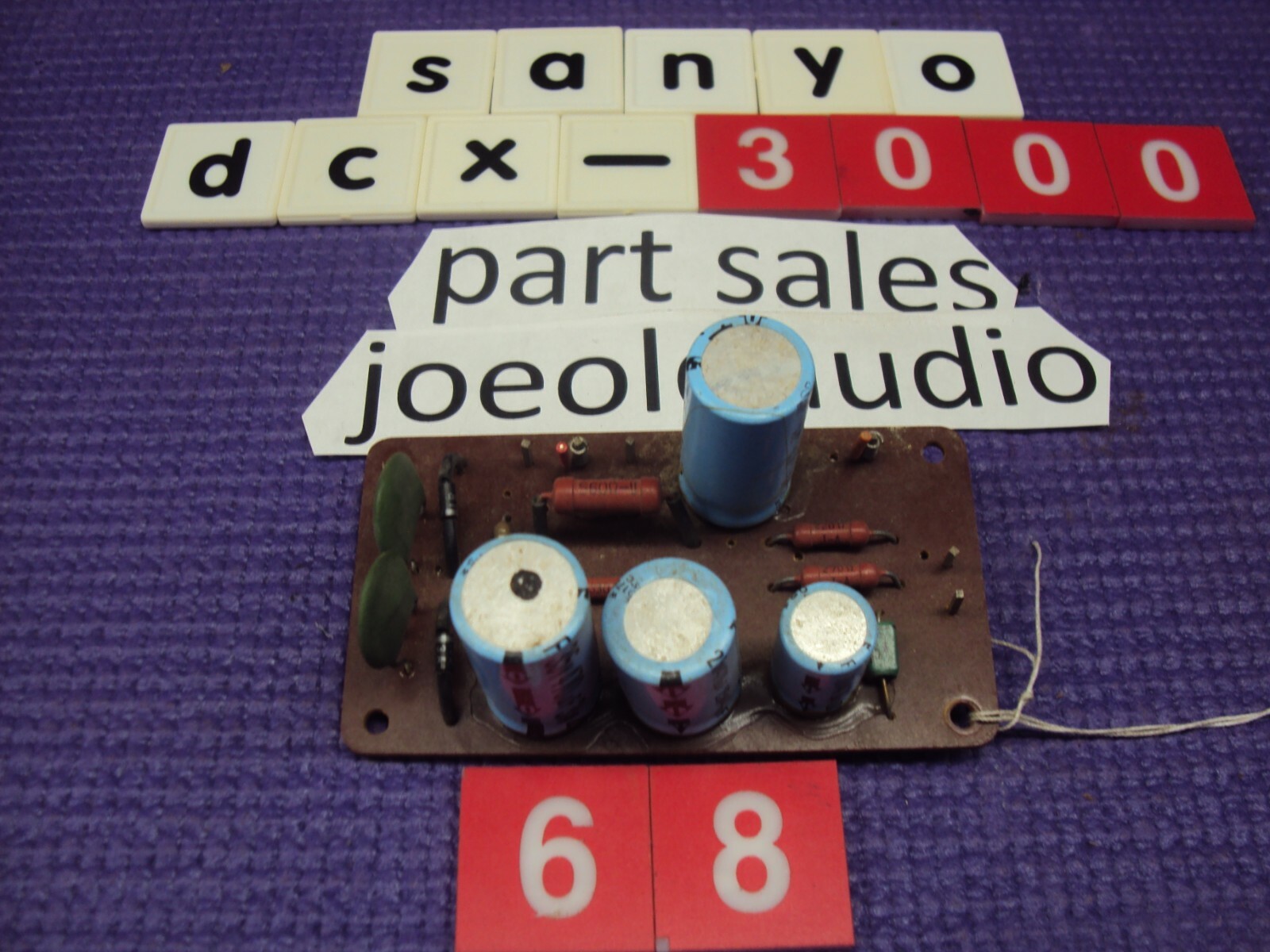 Sanyo DCX-3300KB vintage audio equipment - eBay listing photo 4