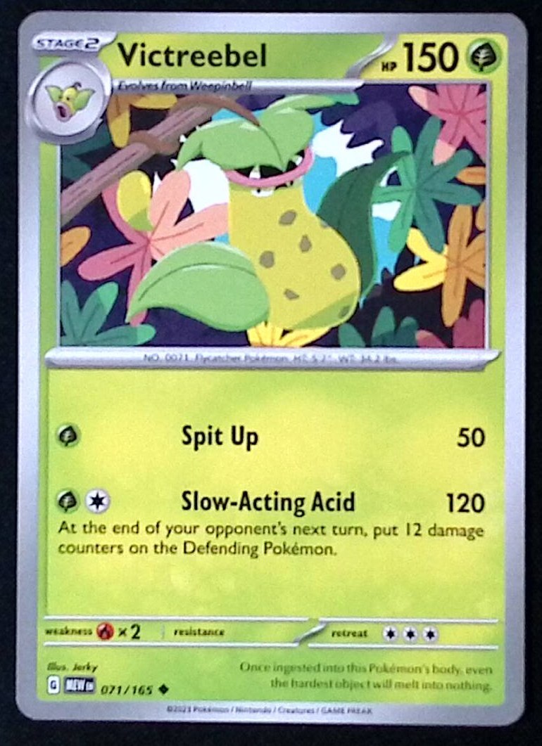 Victreebel 71/165 - Pokemon Scarlet Violet 151 - NM