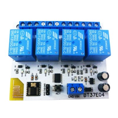4 Ch DC 5V/12V IOS Android BLE 4.0 5.0 Relay Module 2.4G RF Switch Board